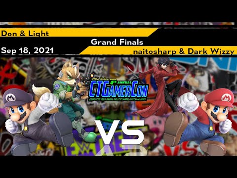 [Smash Ultimate] CT Gamercon (Grands) - Don & Light vs naitosharp & Dark Wizzy