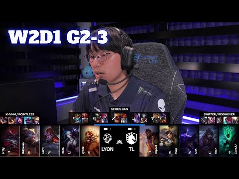 LYON vs TL - Game 3 | Week 2 Day 1 LTA Summer 2025 Split 3 | LYON vs Team Liquid G3 full