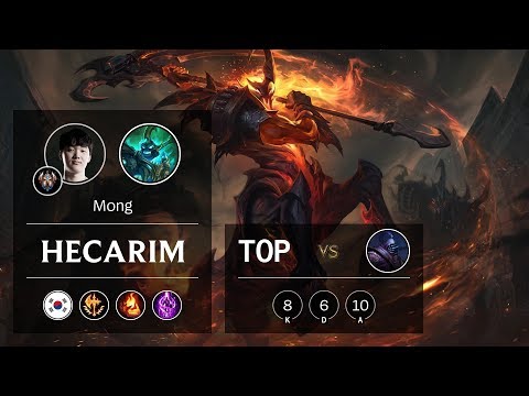 Hecarim Top vs Jax - KR Challenger Patch 9.24
