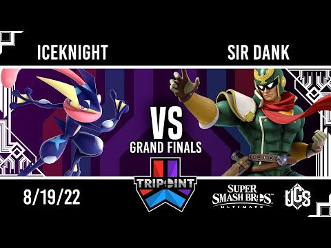 Tripoint Smash 156  -  Grand Finals  -  IceKnight(Greninja) Vs. Sir Dank(Captain Falcon)