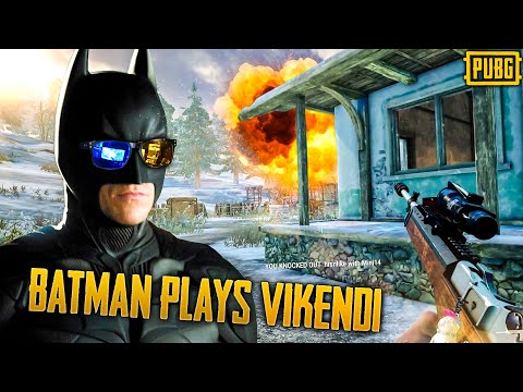 BATMAN VOICE terrorizes VIKENDI! - PUBG