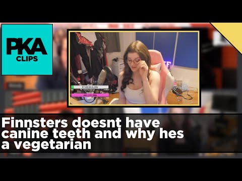 Finnsters doesnt have canine teeth and why hes a vegetarian - PKA Clip