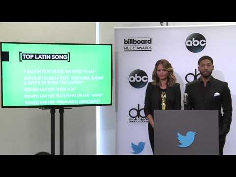 Jussie Smollett Announced Categories Part 2 - BBMA Nominations 2015