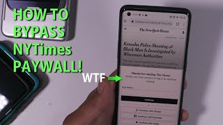 How to Bypass NYTimes/Forbes/WashingPost Subscription Paywall!