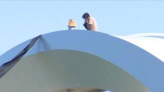 🔴 BREAKING: Man Protests by Climbing DC Bridge | Police Negotiating Live