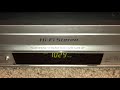 Demonstration On My Sony VCR On My Disney S SAS Heigh Ho 1990 VHS