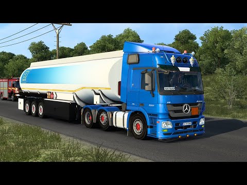 ETS2 1.40 - Euro Truck Simulator 2 - Mercedes Actros MP3 - Targu Mures (RO) to Mukacevo (UA)