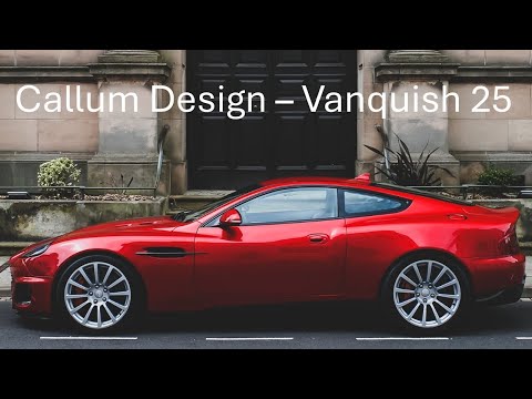 Today's Car on the Trip - Ian Callum's Vanquish