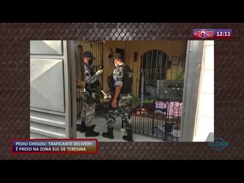 Traficante "Delivery" eÌ preso na zona sul de Teresina (18 05 20)