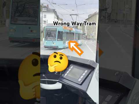 Train Driving on the Wrong Tracks! 😳🤔