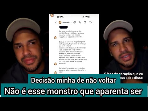 Farewell - Lucas Guimarães defends Carlinhos Maia from criticism and reveals that he didn't want ...