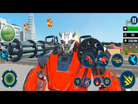 Cliff Jumper Autobots Transformers: Red Robot Multiple Transform Games | Android iOS Gameplay