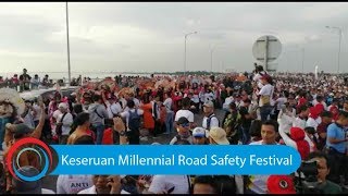 Download lagu Keseruan Millenial Road Safety Festival mp3