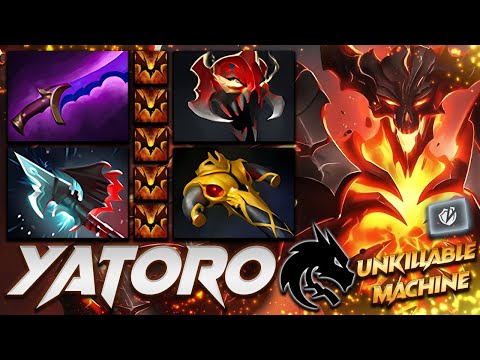 YATORO SHADOW FIEND LEGEND - Dota 2 Pro Gameplay [Watch & Learn]