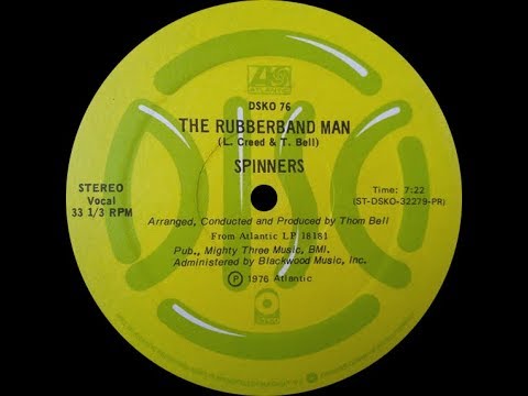 Spinners ‎– The Rubberband Man ℗ 1976