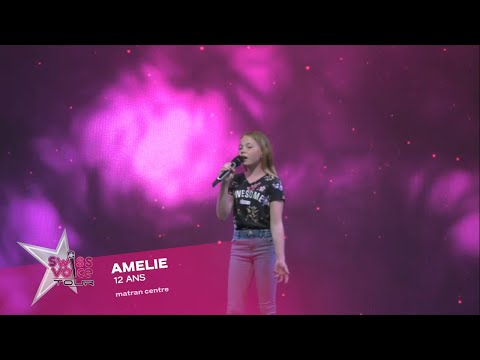 Amelie 12 ans - Swiss Voice Tour 2022, Jura Centre Bassecourt
