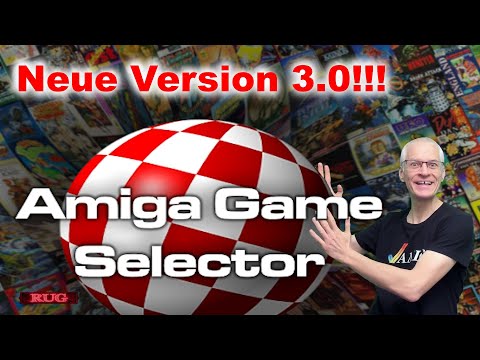 ⭐⭐⚽Neu! AGS Version 3.0! Amiga Game Selector! ⚽⭐⭐