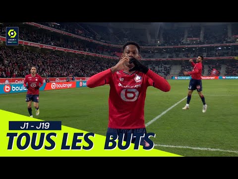 Tous les buts de Jonathan DAVID | mi-saison 2021-22 | Ligue 1 Uber Eats