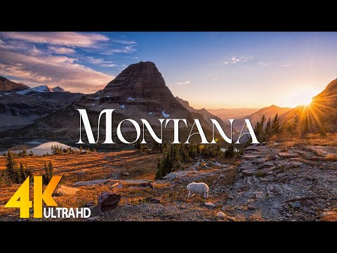 Montana 4K - Inspiring Cinematic Music With Scenic Relaxation Film - Amazing Nature
