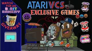 Five Exclusive Atari VCS Games