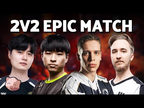 MARU ZOUN vs HARAMBO: Insane 2v2 SC2 Match.