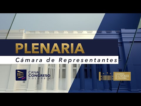 Plenaria de la Cámara de Representantes - Noviembre 25 de 2025