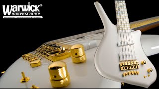 Video thumbnail for Warwick Custom Shop Masterbuilt - Dolphin Pro I NT 5-String - Ovangkol Body #17-3702 by Framus & Warwick