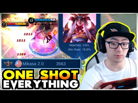 Dave reacts to Global 1 Freya ONE SHOT Combo | Mobile Legends