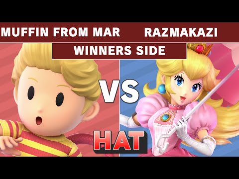 HAT 60 - Muffin from Mars (Lucas) Vs. Razmakazi (Peach) Winners Side - Smash Ultimate