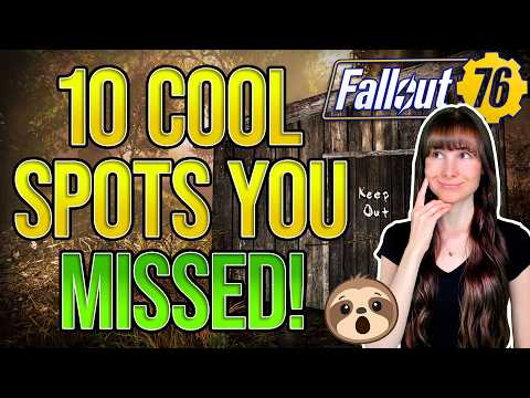 10 Secret Unmarked Locations in Fallout 76 👀 Loot, Mysteries & More! Most Unique Hidden Spots 🫣