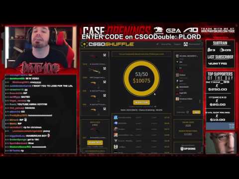 PhantomL0rd rigged roll on csgoshuffle.com =DD