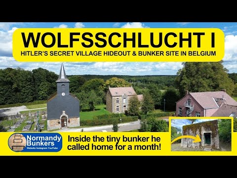 INSIDE HITLER'S SECRET WW2 VILLAGE HIDEOUT & PERSONAL BUNKER