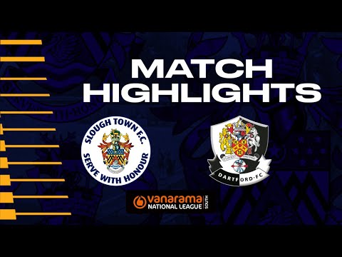 Slough Town 1-2 Dartford | Highlights | 25 October 2022