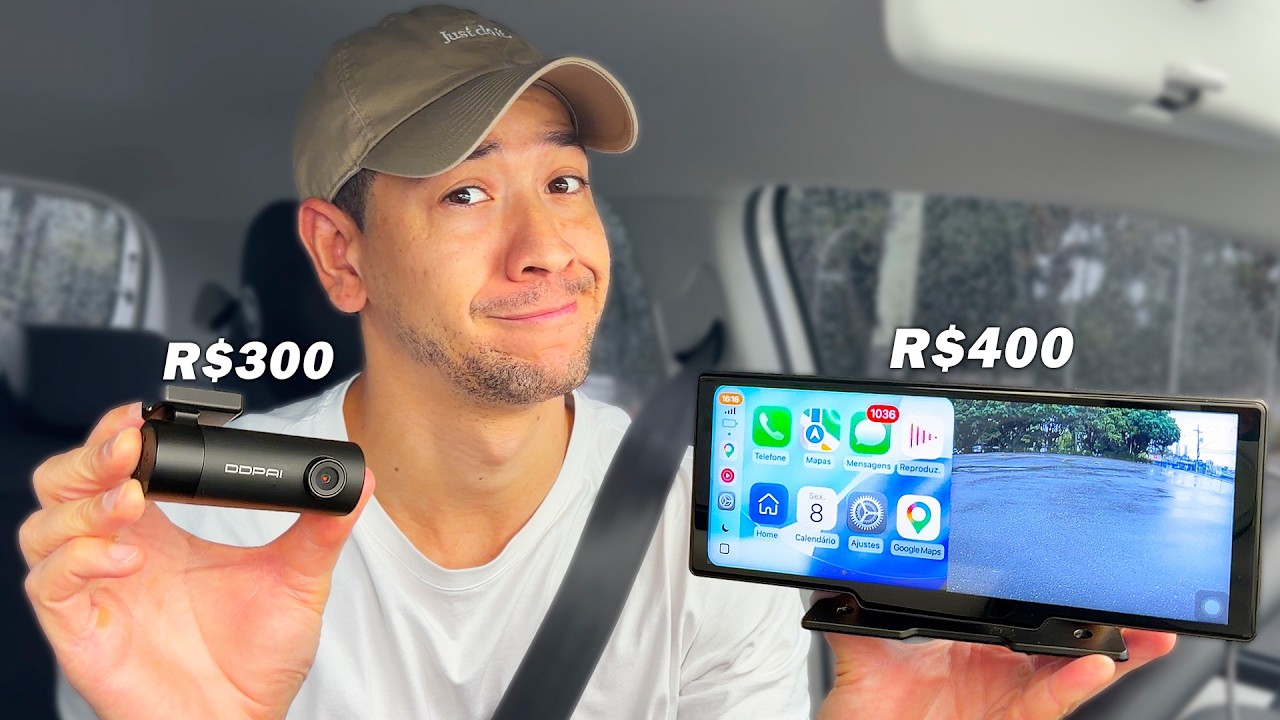 MULTIMÍDIA COM CÂMERA OU DDPAI MINI PRO, QUAL VALE MAIS A PENA?