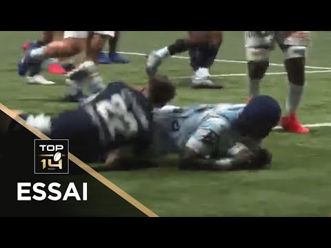 TOP 14 - Essai d'Ibrahim DIALLO (R92) - Racing 92 - Agen - J12 - Saison 2020/2021
