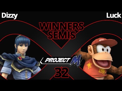 IaB32 PM - Dizzy (Marth,Samus) vs Luck (Diddy) - Winners Semis