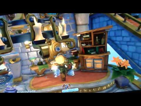 Skylanders Trap Team: Nightshade robs from Auric