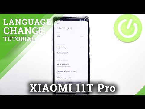 How to Change System Language in XIAOMI 11T Pro - Languages and Input Settings