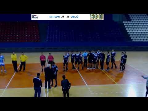 ARKUS liga 21. kolo / RK Partizan - RK Obilić / 14.03.2020.