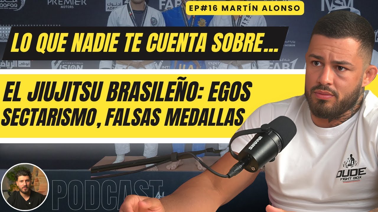 |MARTÍN ALONSO| BLACK BELT, Medallas FALSAS, El Negocio del BJJ, Transición a las MMA...