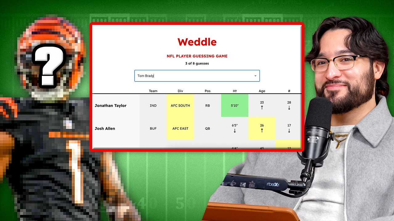 We Played NFL Weddle
