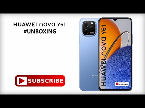 Huawei Nova Y61 Sapphire Blue | 4 Gb Ram / 64 Gb | 4G | EVE-LX9N | Dual Sim | 2022 | #Unboxing