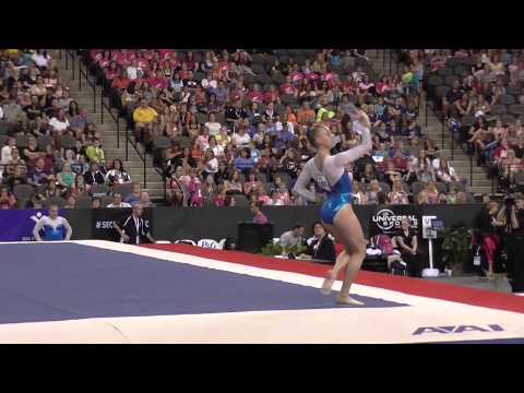 Alyssa Baumann - Floor - 2014 Secret U.S. Classic