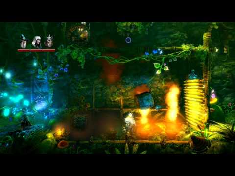 Let's Play Trine 2 (co-op) part 2 (Mudwater Dale)