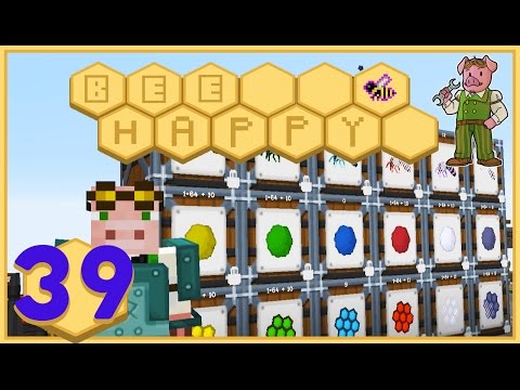 Minecraft: Bee Happy - #39  - Thaumatergic Bees! (FTB Modded Minecraft)