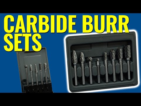 Why You NEED a Set of Carbide Burrs in Your Toolbox! Eastwood 5 Piece & 8 Piece Carbide Burr Sets