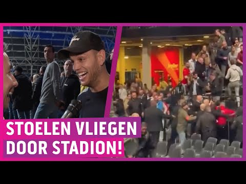 Extreme rellen bij gevecht Badr Hari!