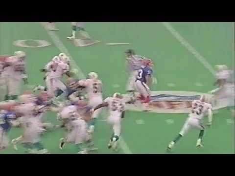 Tim Tindale TD - 1995 AFC Wildcard Game Bills vs. Dolphins