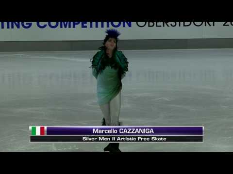Marcello Cazzaaniga- Silver Men Artistic II Free Skating - Oberstdorf 2020