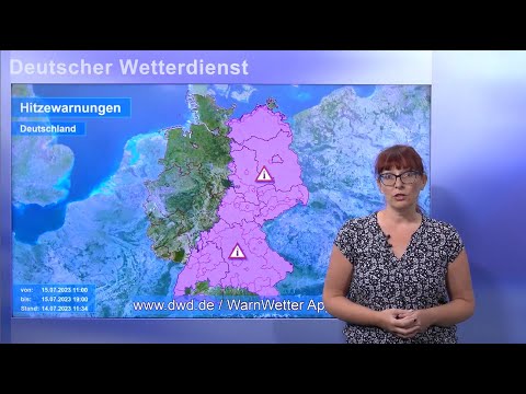 14.07.2023 Hitzeinformation - Deutscher Wetterdienst (DWD)